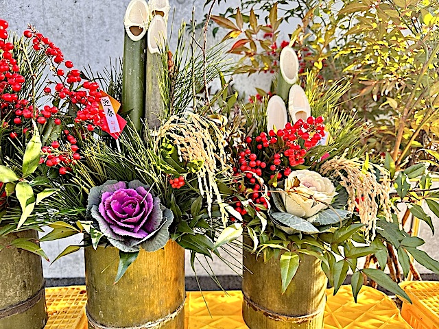 ミニ門松の写真