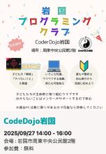 岩国プログラミングのチラシ