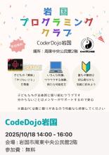 岩国プログラミングのチラシ